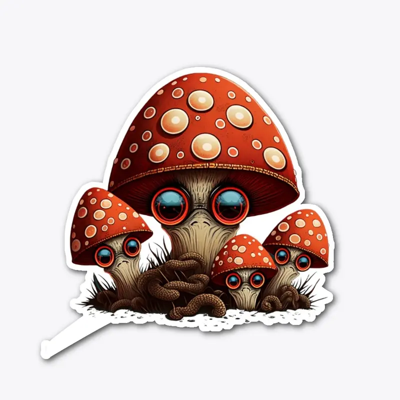 Weirdcore Mushroom Experience