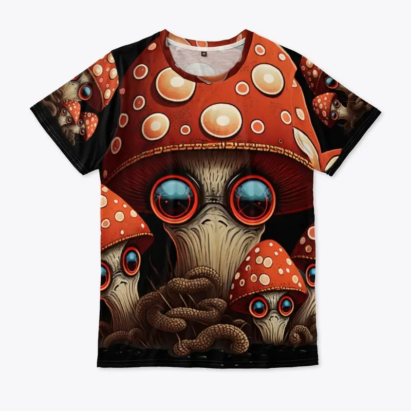 Weirdcore Mushroom Experience Shirt